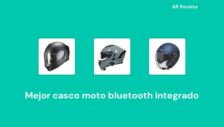 48 Mejor casco moto bluetooth integrado en 2022 [Selecciones de expertos]